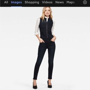 G-Star Lynn Denim Jumpsuit